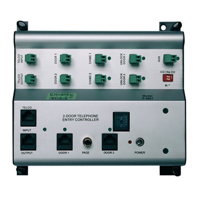 Group One Channel Vision P-0921 - 2 Door Telephone Entry Controller
