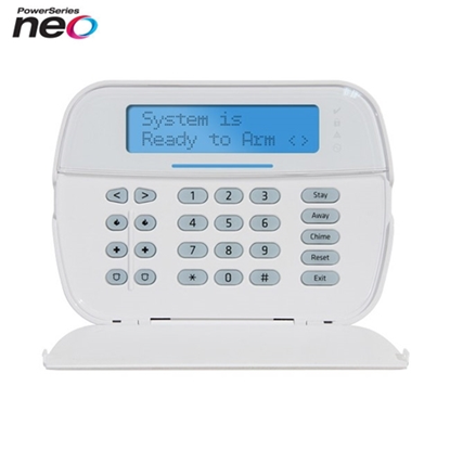 Group One DSC HS2LCDRF9ENGN - Full Message LCD Hardwired Keypad With Built-in PowerG Transceiver