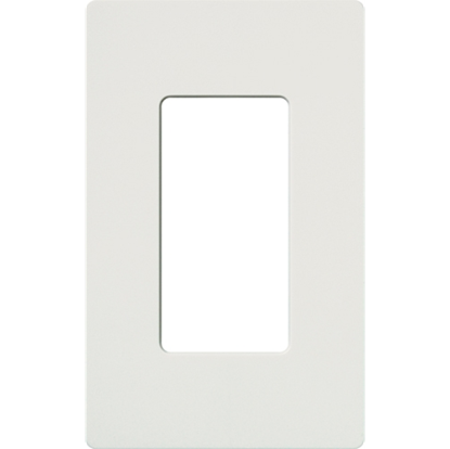 Group One Lutron CW-1-WH - 1-Gang Claro Cover Plate