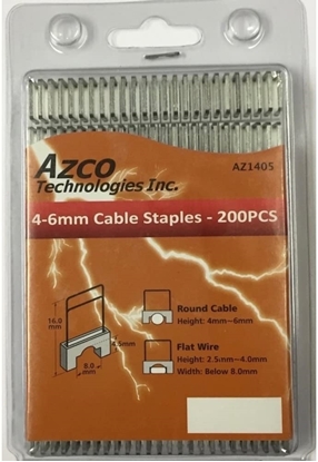 Group One Azco AZ1405 - Cable Staples