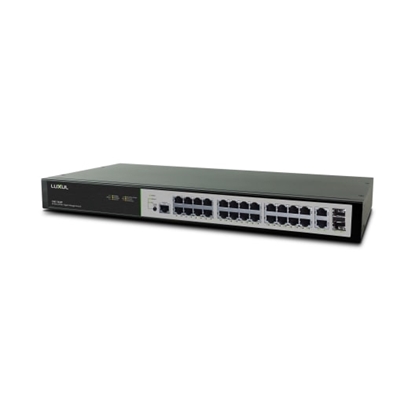 Group One Luxul XMS-2624P - Switch, 26Port/24PoE+, Managed