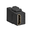 Group One Leviton 40834-E - HDMI Feedthrough QuickPort Connector, Black