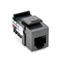 Group One Leviton 41106-RG6 - Voice Grade QuickPort Connector, Grey