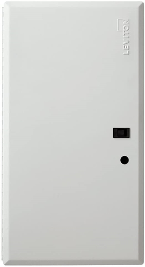 Group One Leviton 47605-28D - 28" Structured Media Hinged Door, Metal, White