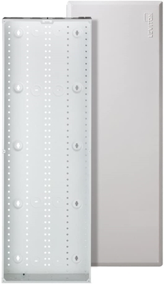 Group One Leviton 47605-42W - 42" Structured Media Enclosure with Flush Mount Cover, Metal, White