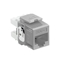 Group One Leviton 61110-RG6 - eXtreme® CAT6 QuickPort Jack, Grey