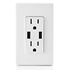 Group One Leviton T5632-W - Combination Duplex Receptacle/Outlet and USB Charger, White