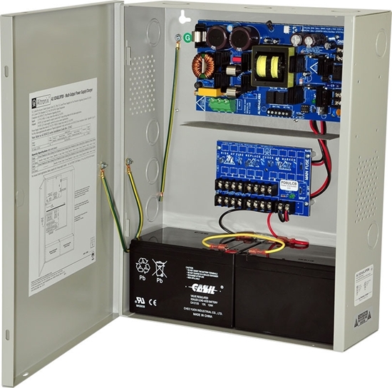 Group One Altronix AL1024ULXPD8CB - Power Supply Charger, 8 PTC Class 2 Outputs, 24VDC @ 10A, 115VAC, BC400 Enclosure