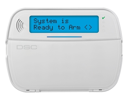 Group One DSC HS2LCDWFPV9ENGN - Wireless Full Message LCD PowerG 2-Way Wire-Free Keypad with Prox Support & Voice Prompting