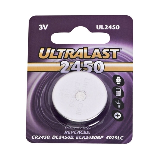 Group One Ultralast 2450 - 3V Lithium Coin Cell Battery