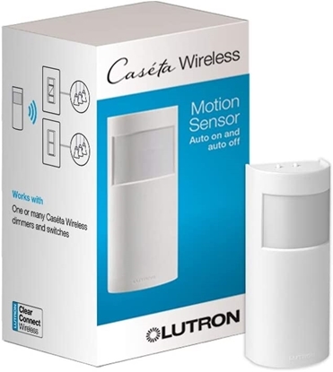 Group One Lutron PD-OSENS-WH -  Caseta Wireless Motion Sensor, Occupancy/Vacancy  (Auto-On/Auto- Off)