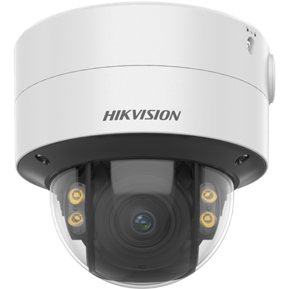 Group One Hikvision DS-2CD2747G2T-LZS - 4MP ColorVu Motorized Varifocal Dome Network Camera