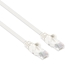 Group One Intellinet 751513 - CAT6 U/UTP Network Patch Cable, 3', White, Slim