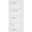 Group One Lutron PJ2-4B-GWH-P03 - 4-Button Pico Remote, Any Scene, Gloss White