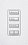 Group One Lutron RRD-W3BSRL-WH - RadioRa 2 3-Button Keypad with Raise/Lower