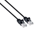 Group One Intellinet 742122 - Group One Intellinet 742108 - CAT6 UTP Slim Network Patch Cable, 14', Black