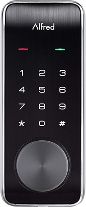 Group One Alfred DB2-B-CR - DB2 Series Smart Deadbolt Keyed with Bluetooth and PIN