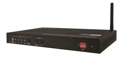 Group One Vanco EVSW4K41 - 4K 4x1 Multi-Format Wireless Collaboration Switcher with Wired and Wireless Connectivity