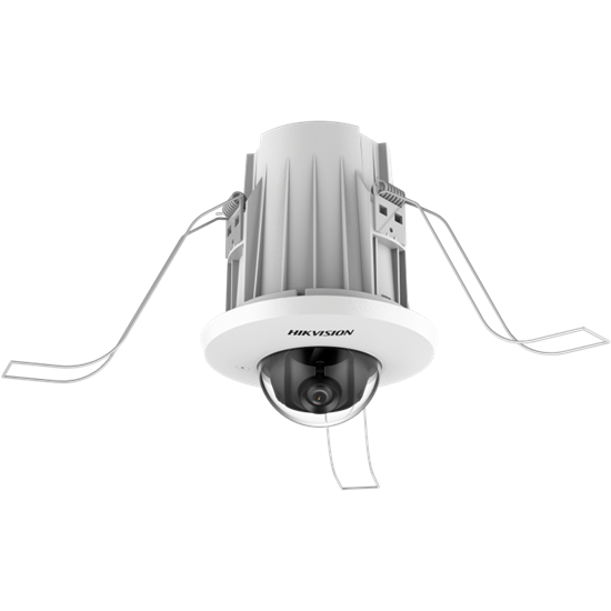 Group One Hikvision DS-2CD2E4G2-U - 4 MP AcuSense In-Ceiling Fixed Mini Dome Network Camera