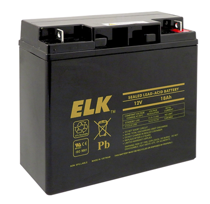 Group One Elk Products 12180 - 12V 18Ah Sealed Lead Acid Battery