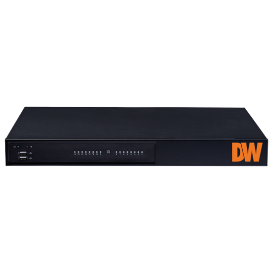 Group One Digital Watchdog DW-BJCX8T-LX - BlackJack CX 16-Channel PoE NVR with 8 Virtual Channels