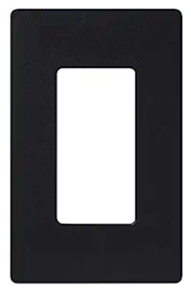 Group One Lutron CW-1-BL - 1-Gang Claro Cover Plate