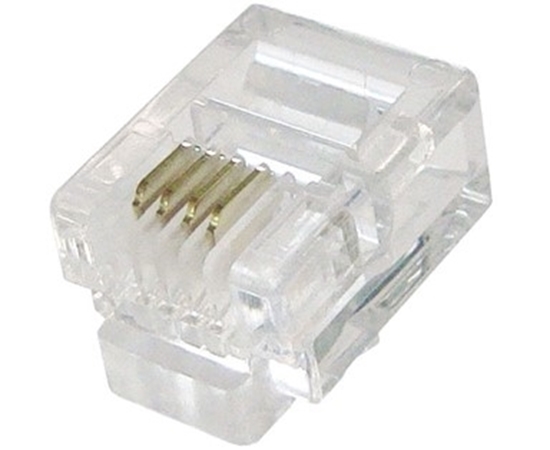 Group One Primus Cable CN1-7872-4CUL - RJ11 Modular Plug, Pack of 100