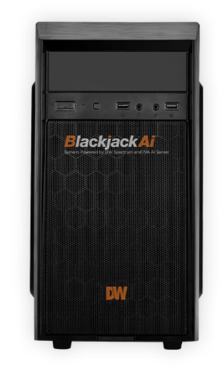 Group One Digital Watchdog -  DW-BJAIMT16T is a Blackjack Ai tower server 