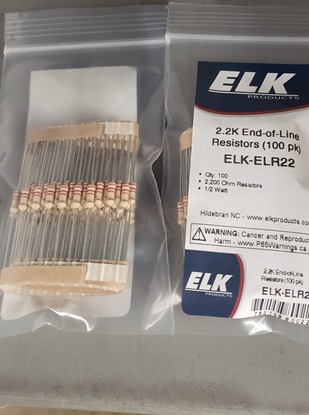 Group One Elk Products ELR22 - end of line resistors, pack of 100