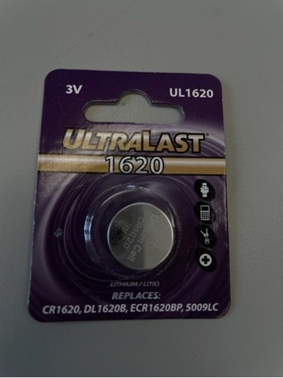 Group One Ultralast UL1620 - 3V, Lithium Coin Battery