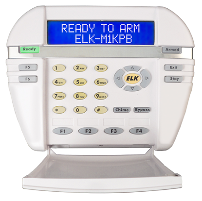 Group One Elk Products M1KPB - LCD Keypad, 32 Char. 6.875 X 5.25"