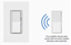 Group One Lutron LUT PJ2-P2B-GWH Pico, 2 Button, Paddle