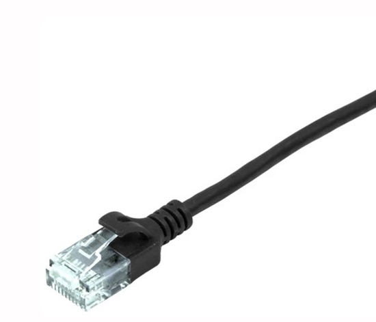 Group One Primus PC6M-7040-HBK - Patch Cable, CAT6, Slim, 0.5' Black