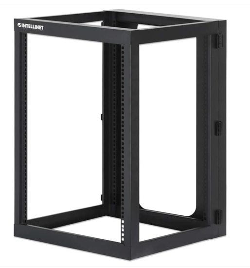 Group One Intellinet 716161 - 15U Wall mount open frame network rack