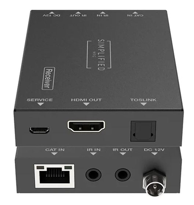 Group One Simplified MFG EXMICRO2ISW - HDMI Extender, 50m, 4K, Compact, 2x1 Switch