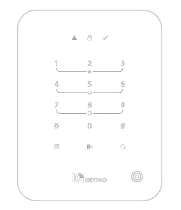 Group One DSC IQKP-915 -  PowerG IQ Keypad, 915 MHZ.