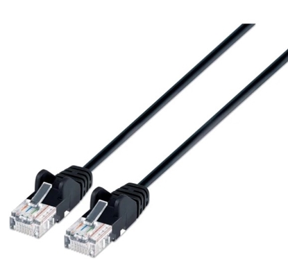 Group One Intellinet 742443 - Cat6 Patch cable, 1 foot, black