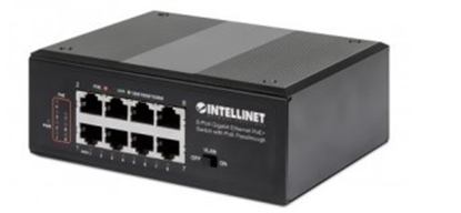 Group One Intellinet 561624 - 8 Port Gigabit Ethernet PoE Switch