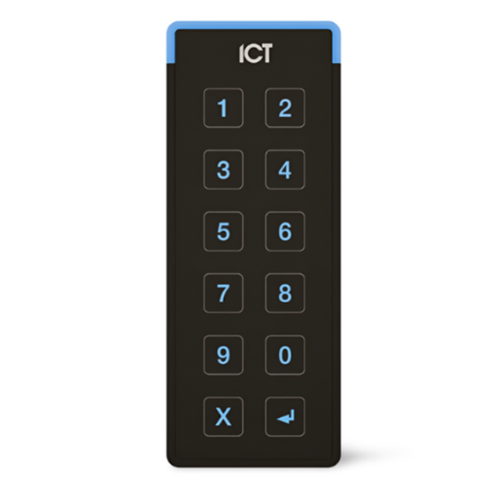 Group One ICT PRX-TSEC-STD-KP-B - Card Reader/Keypad, Standard Mullion, Multi-Tech