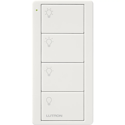 Group One Lutron PJ2-4B-WH-L31P -  Pico, 4 Button, Scene, Light Icons