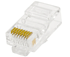 Group One Primus CN1-7878-8CUL - Modular Plug, RJ45, CAT6, Standard, One-Piece, 100-pack