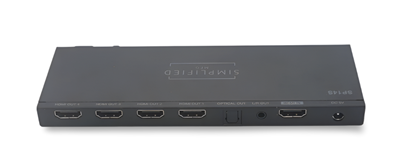 Group One Simplified MFG SP14S - HDMI Splitter, 1x4, 2.0b (18Gbps)