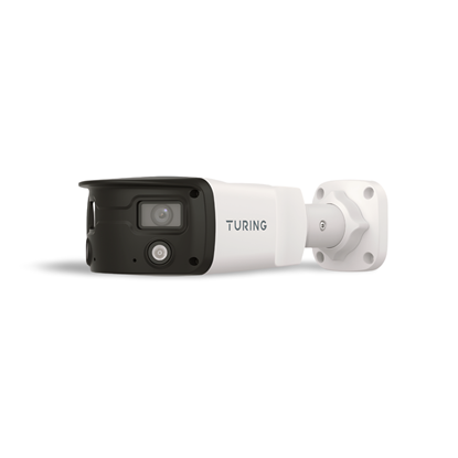 Group One Turing Ai TP-X2B8MPR-1Y - 8MP Panorama Bullet, SMART Series, 180°, 1 Year Core Analytics License