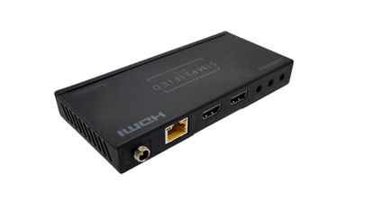 Group One Simplified MFG EXMICR03 -  HDMI Extender, 2.0b (18Gbps), 4K, 50m, Audio Breakout