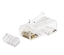 Group One Wavenet RJ45-CAT6UTP50U-100P - RJ45, CAT6, Modular Plugs, 100-Jar, Standard, Loading Bars
