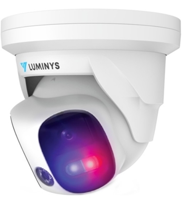 Group One Luminys N5P-8DA2 - 8MP Turret, 2.8mm, 180º Image, LumiDeterrent