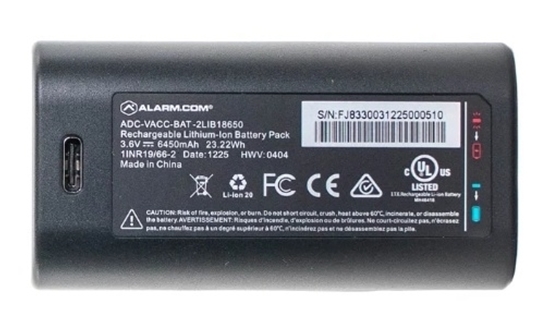 Group One Alarm.com VACC-BATLIB18650 - battery pack