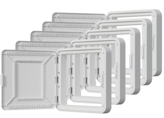 Group One ONQ ENP15605DNA - 15" Hinged Cover, Deep Trim, 5 Pack