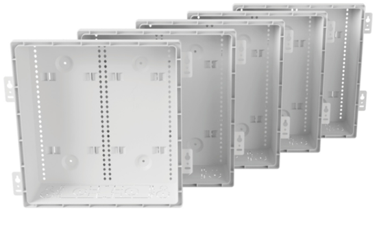Group One ONQ ENP15805DNA - 15" plastic enclosure, 5 pack