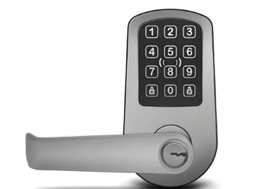 Group One ProDataKey RLC2PKS -  wireless cylindrical lock in satin chrome. 
